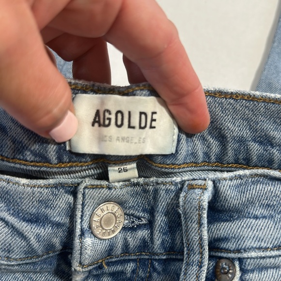 Agolde Women's Blue Jeans - Picture 4 of 8